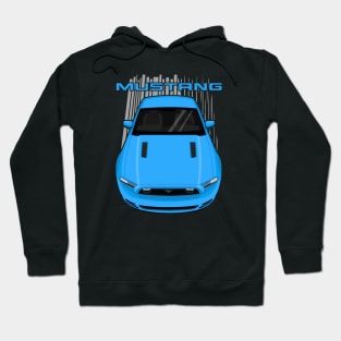 Mustang GT 2013 to 2014 - Grabber Blue Hoodie